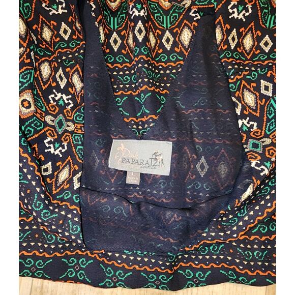 Sundress Size L Summer Cotton Blend - Picture 3 of 6